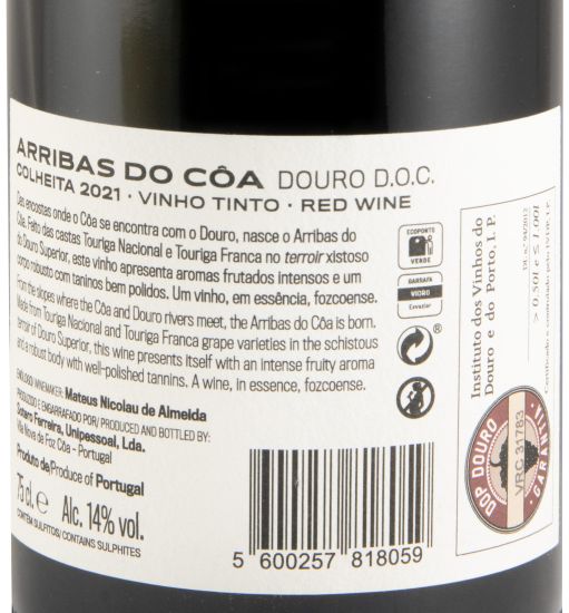 2021 Arribas do Côa red