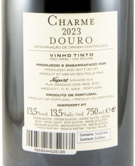 2023 Niepoort Charme red