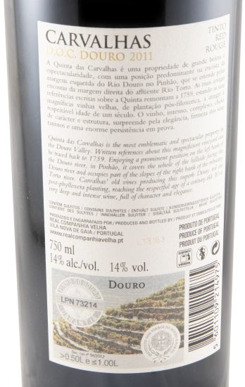 2011 Carvalhas Vinhas Velhas red