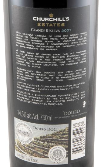 2007 Churchill's Grande Reserva tinto