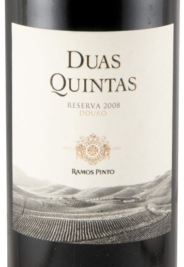2008 Duas Quintas Reserva red