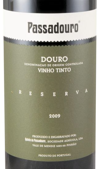 2009 Quinta do Passadouro Reserva red