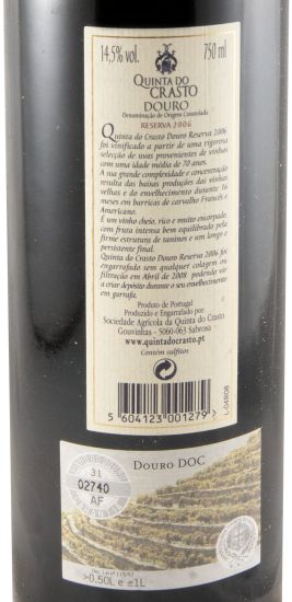 2006 Quinta do Crasto Vinhas Velhas Reserva red