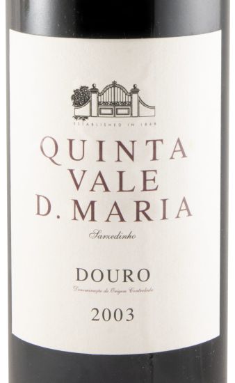 2003 Quinta Vale D. Maria red