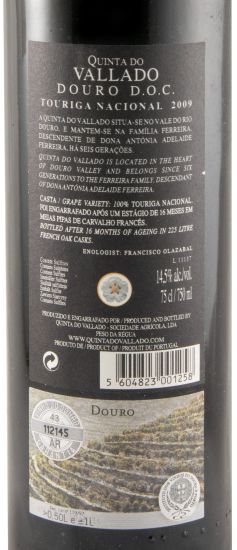 2009 Vallado Touriga Nacional red