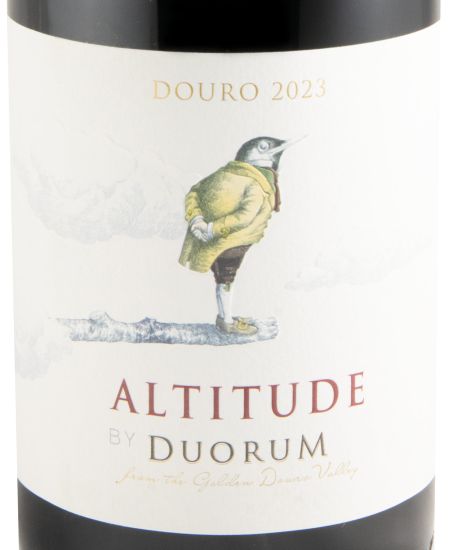 2023 Altitude by Duorum tinto (rótulo danificado)