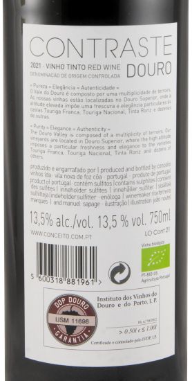 2021 Contraste biológico tinto