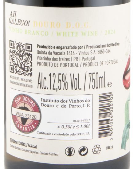 2024 Quinta da Vacaria Ah Galego! white
