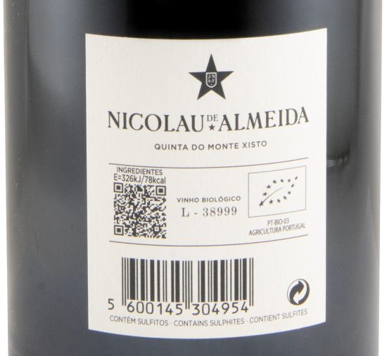 2022 Quinta do Monte Xisto Órbita organic red