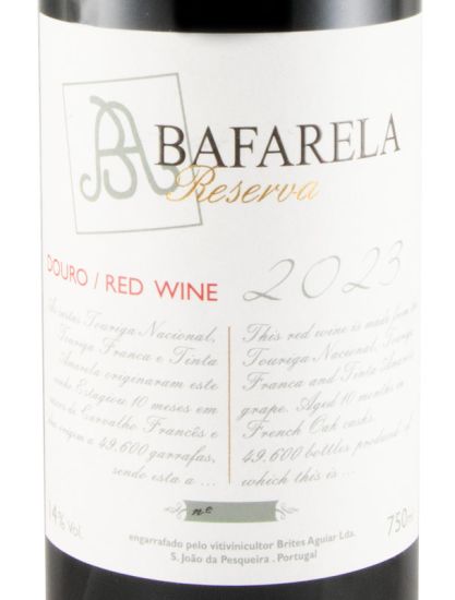 2023 Bafarela Reserva red