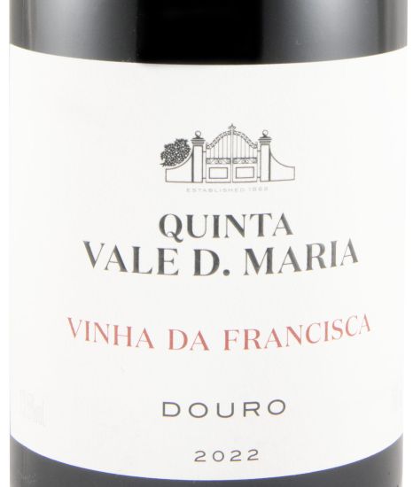 2022 Quinta Vale D. Maria Vinha da Francisca tinto