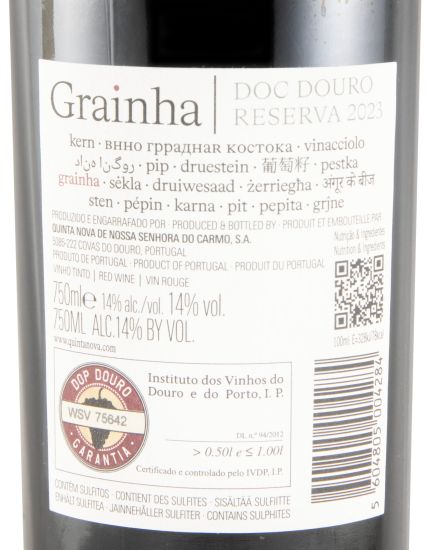 2023 Quinta Nova Grainha Reserva tinto