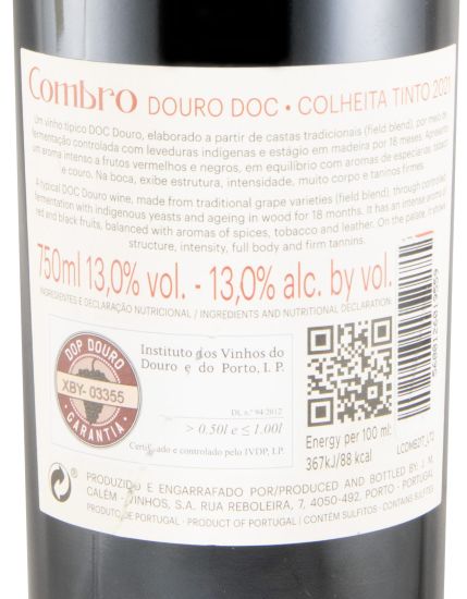 2021 Combro Colheita tinto