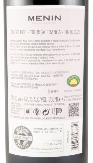 2021 Menin Touriga Franca tinto