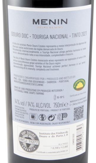 2021 Menin Touriga Nacional tinto