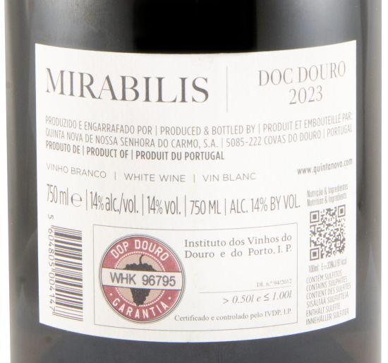 2023 Quinta Nova Mirabilis white