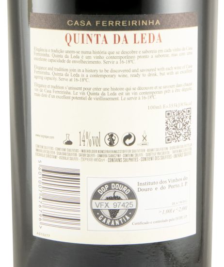 2020 Casa Ferreirinha Quinta da Leda tinto 1,5L
