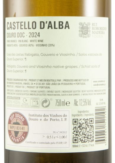 2024 Castello D'Alba white
