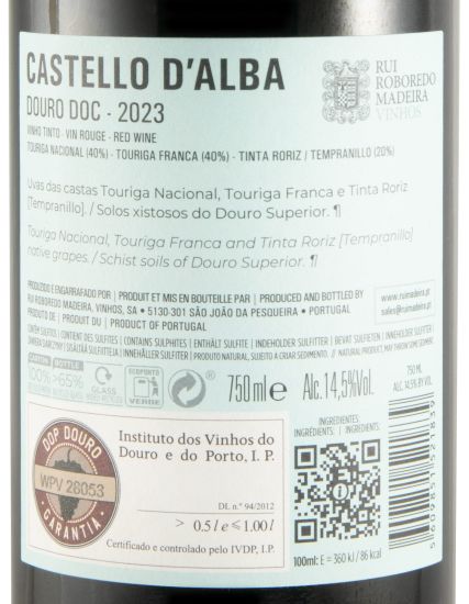 2023 Castello D'Alba tinto