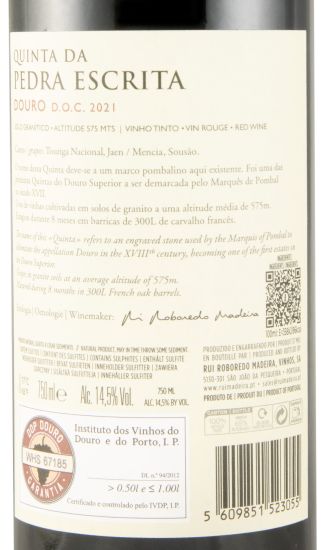 2021 Quinta da Pedra Escrita red