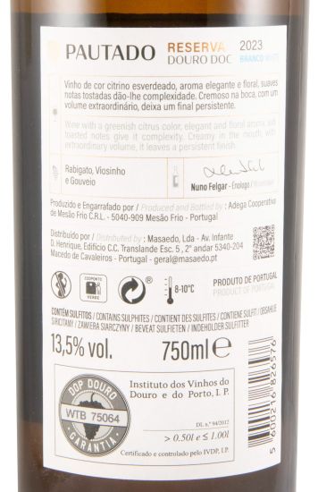 2023 Pautado Reserva branco