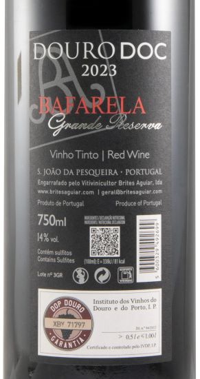 2023 Bafarela Grande Reserva tinto