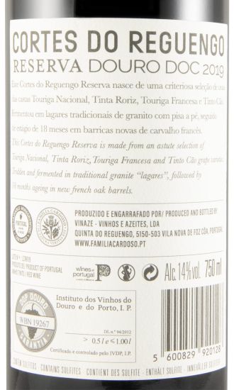 2019 Cortes do Reguengo Reserva tinto