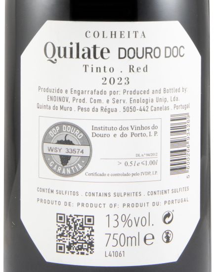 2023 Quilate Colheita red
