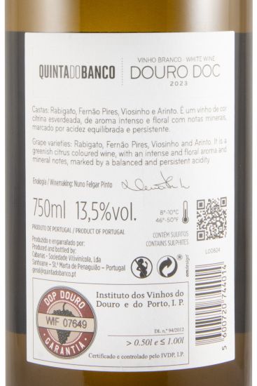 2023 Quinta do Banco white