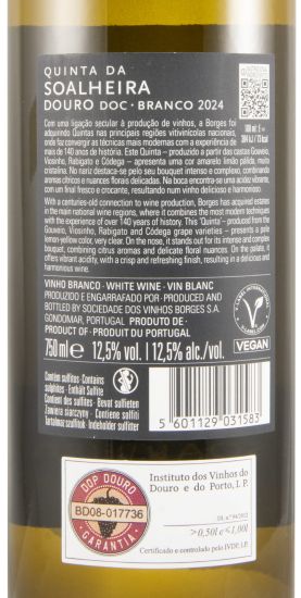 2024 Borges Quinta da Soalheira branco