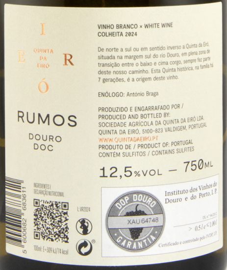 2024 Quinta da Eiró Rumos Colheita white
