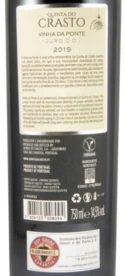 2019 Quinta do Crasto Vinha da Ponte tinto