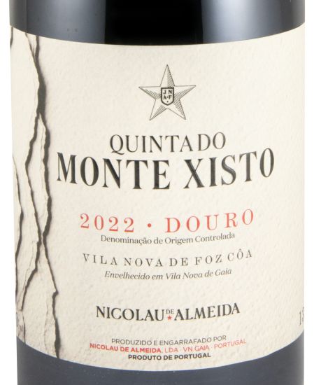 2022 Quinta do Monte Xisto biológico tinto