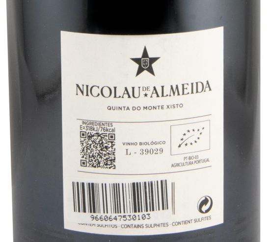 2022 Quinta do Monte Xisto biológico tinto