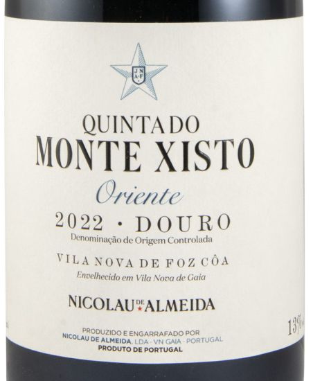 2022 Quinta do Monte Xisto Oriente biológico tinto