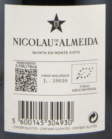2022 Quinta do Monte Xisto Oriente biológico tinto