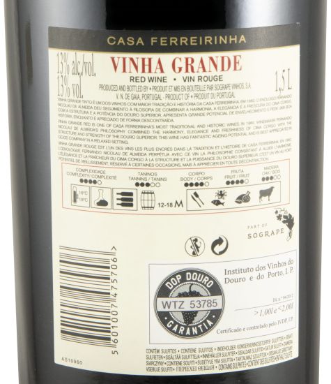 2023 Casa Ferreirinha Vinha Grande red 1.5L
