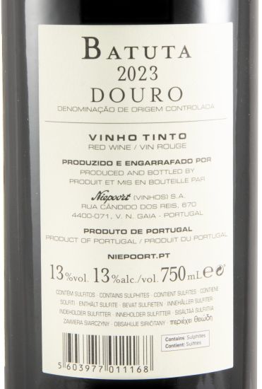 2023 Niepoort Batuta tinto