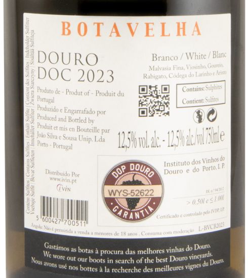 2023 Bota Velha white