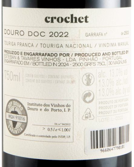 2022 Esteban & Tavares Crochet tinto