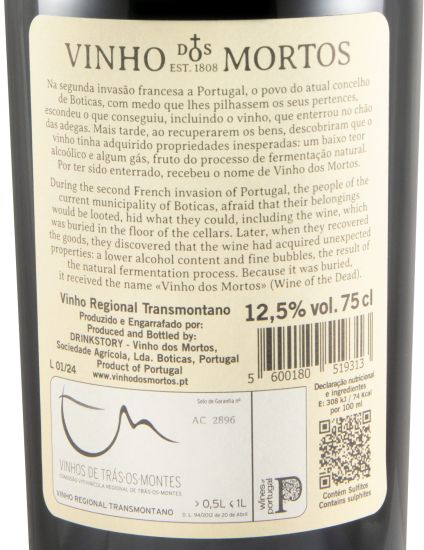 2024 Vinho dos Mortos tinto
