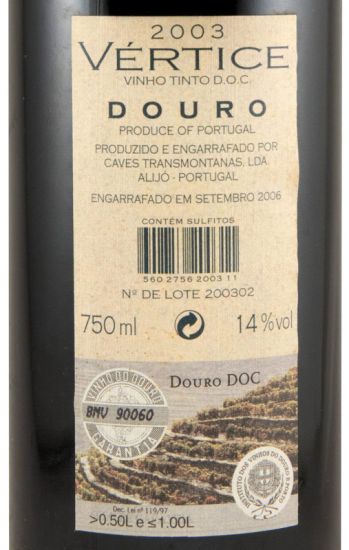 2003 Vértice tinto