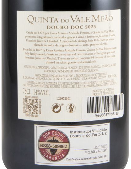 2023 Quinta do Vale Meão tinto