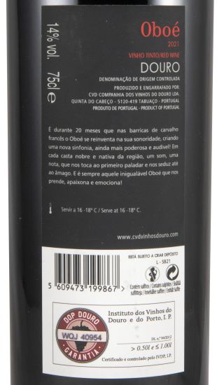 2021 Oboé Som de Barrica tinto