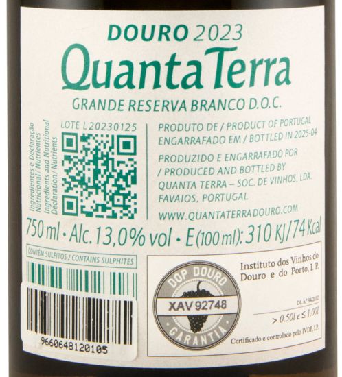 2023 Quanta Terra Grande Reserva branco