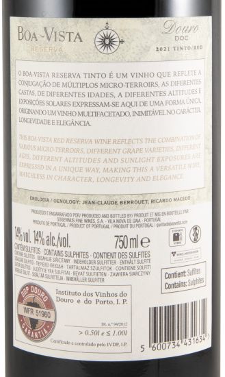 2021 Boa-Vista Reserva tinto