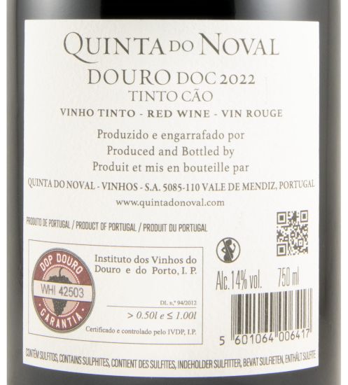 2022 Quinta do Noval Tinto Cão tinto