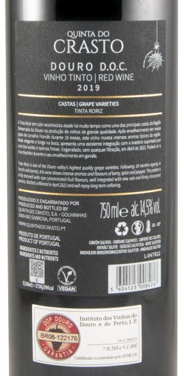 2019 Quinta do Crasto Tinta Roriz tinto