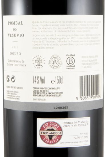 2022 Pombal do Vesuvio tinto 1,5L