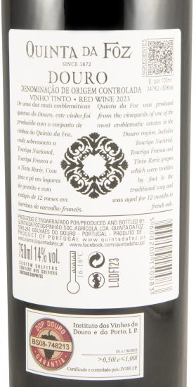 2023 Quinta da Foz tinto
